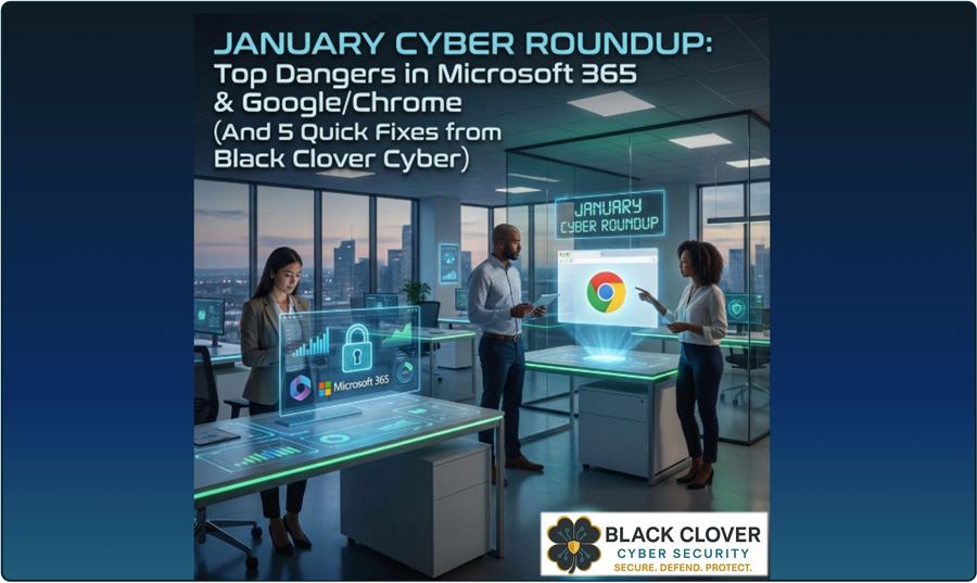 Top Cyber Dangers in Microsoft 365 & Google/Chrome